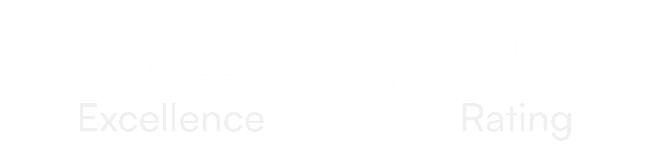 7.5K Excellence, 90% Rating